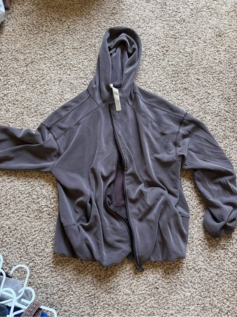 Lululemon softstreme zip hoodie
